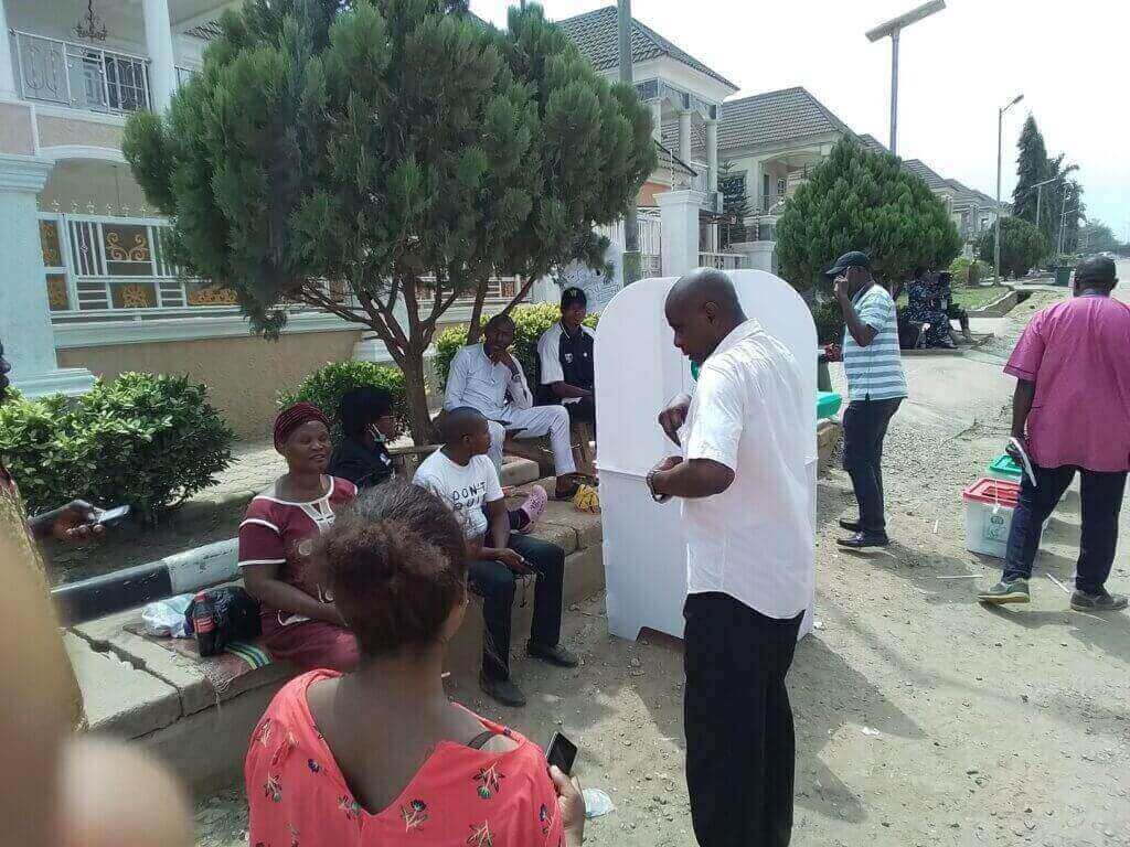 Only 5 Vote In Abuja Polling Unit