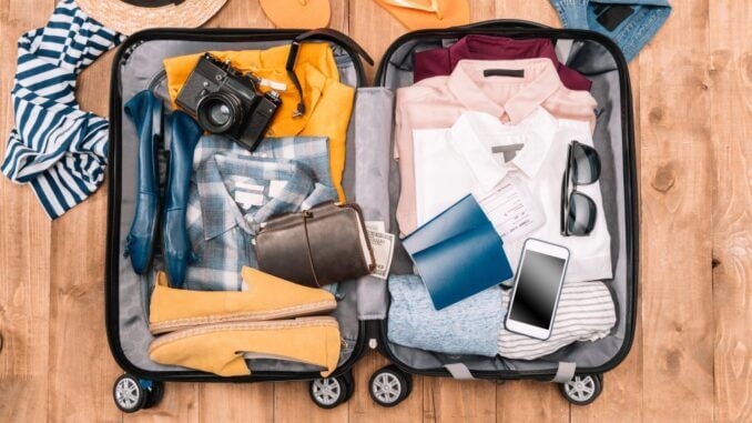 Packing light for travel