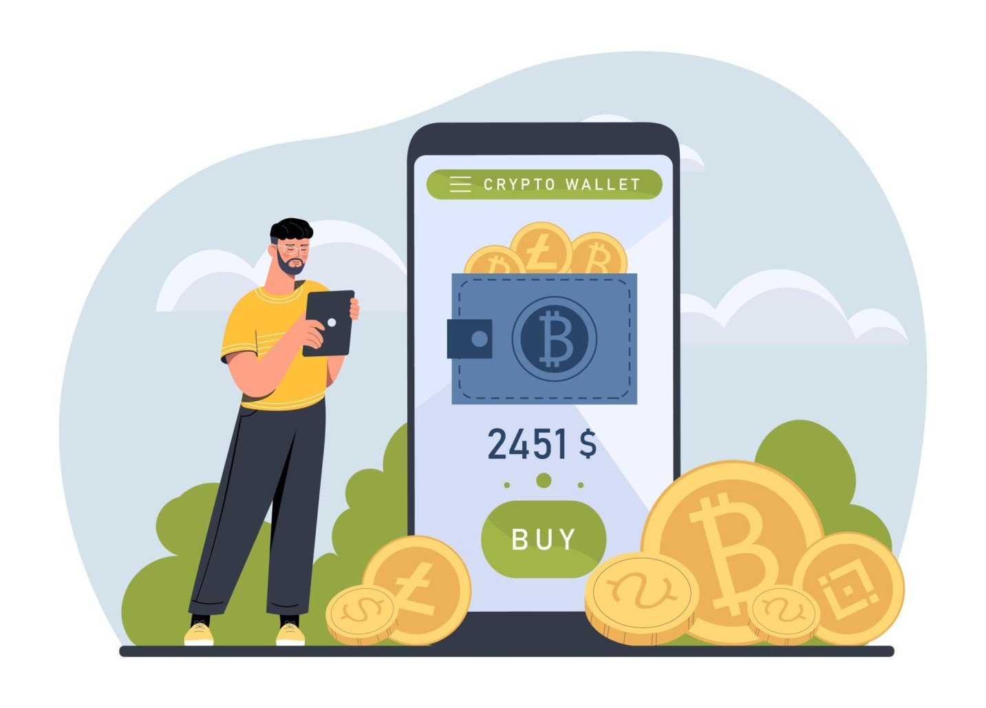 What Is Web3? The Best Beginner's Guide to the Future of the Internet 3 User interacting with a Web3 wallet and decentralized application on a smartphone
