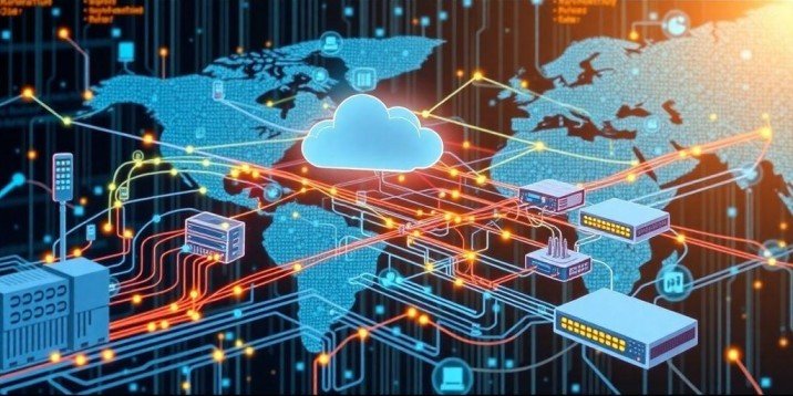 Global digital infrastructure powered by hyperscale data centers
