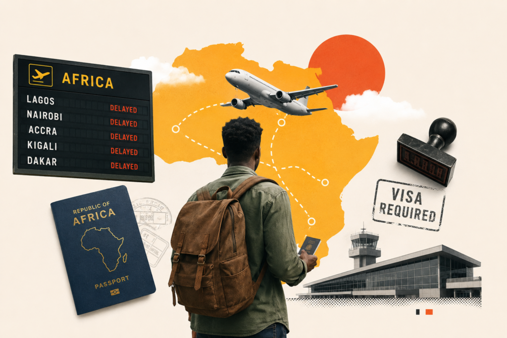 Travelling within Africa: African traveller facing visa and flight connectivity challenges across the continent