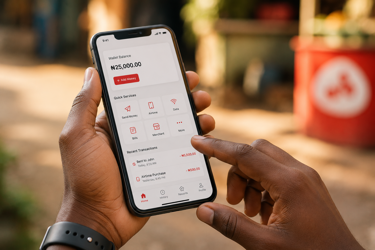 Airtel Money IPO 2026: The Big London Listing That Could Reshape African Fintech 1 Smartphone displaying a digital mobile money payment interface