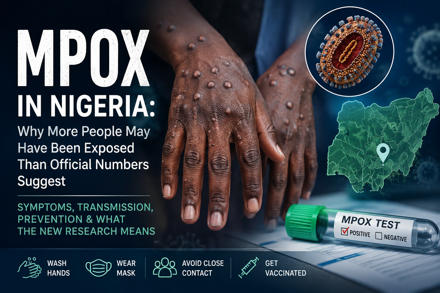 Mpox symptoms and public health research in Nigeria