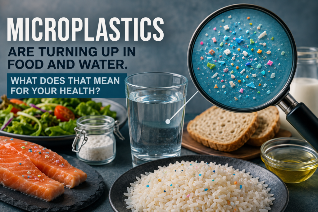 Microplastics in food and water and their potential impact on human health