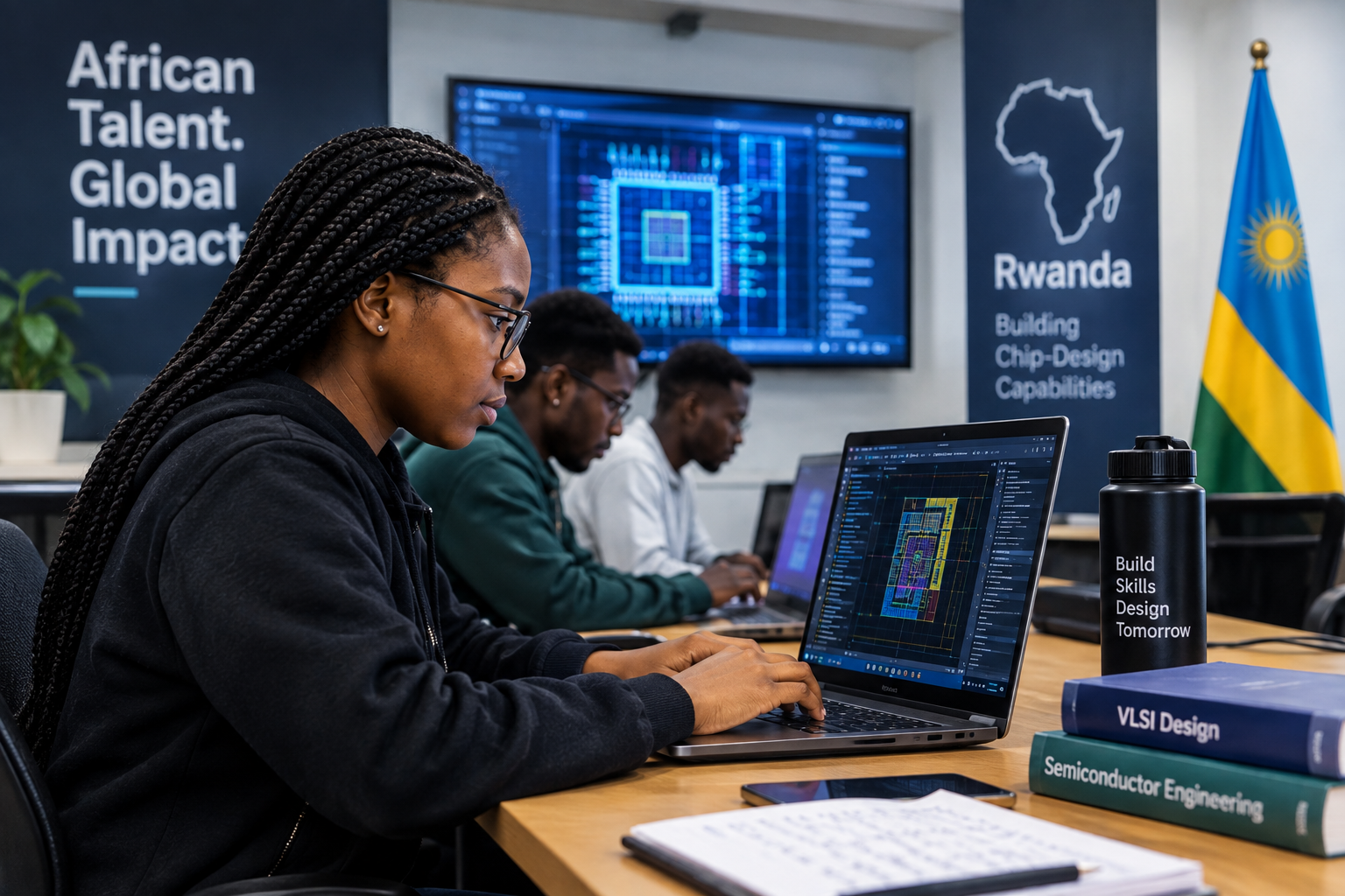 Africa Semiconductor Industry Is Gaining Ground: Rwanda Builds Chip-Design Skills 1 Africa semiconductor industry: Rwandan engineers developing chip-design skills