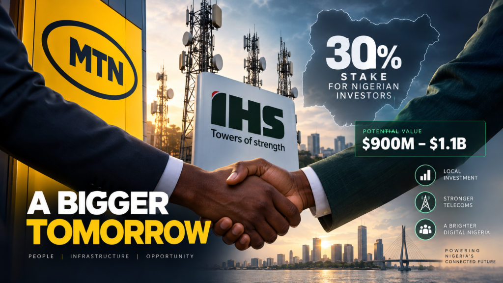 MTN IHS Nigeria deal as Nigerian investors discuss telecom infrastructure investment in Lagos