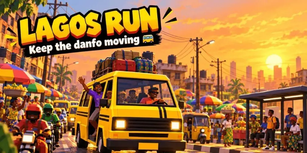 Nigerian games featured through Lagos Run danfo gameplay