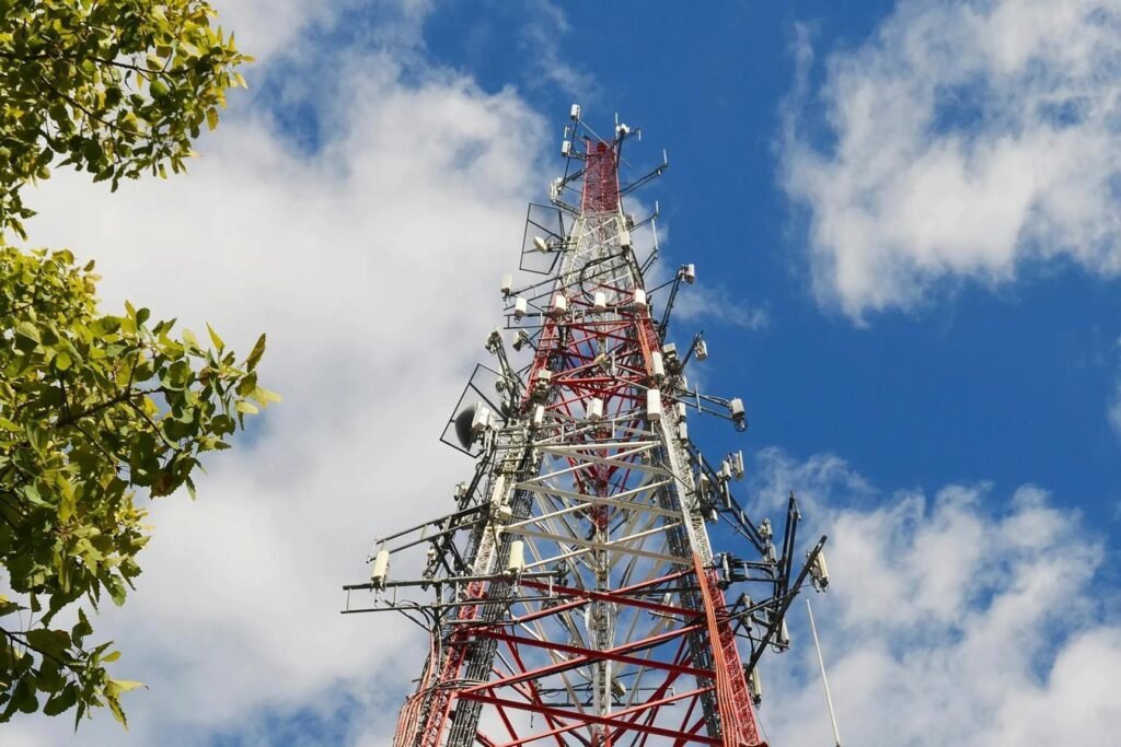 Ghana 5G telecommunications tower and network infrastructure
