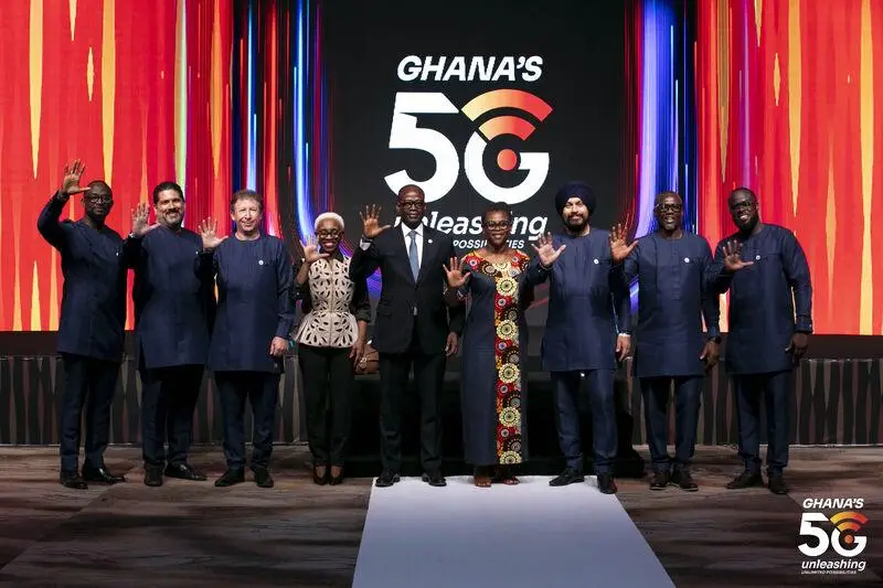 Ghana 5G infrastructure at the NGIC 5G network
